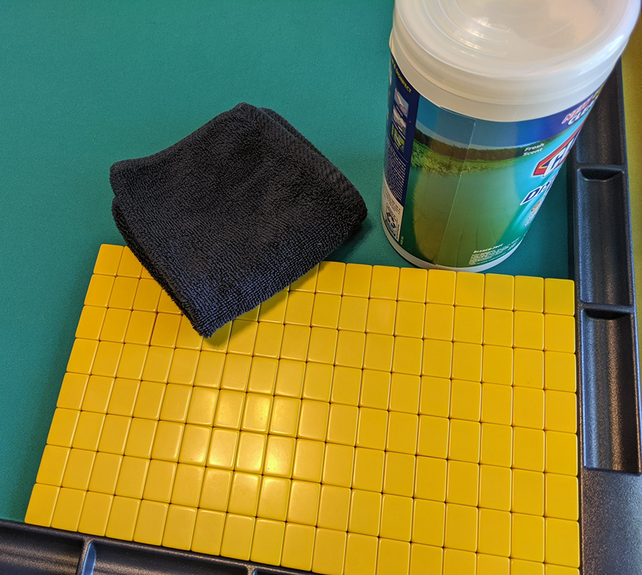 Tile cleaning supplies